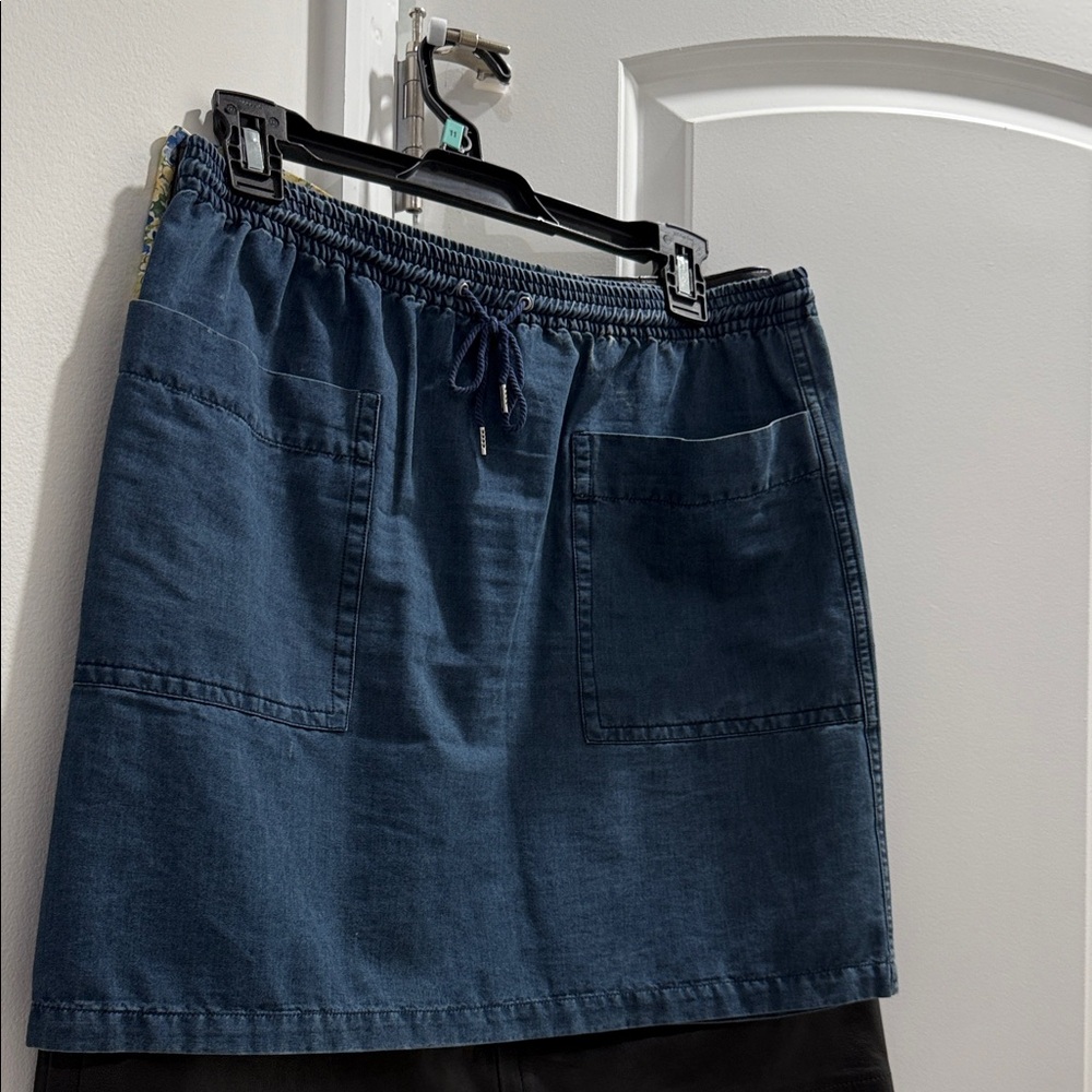 APC Vivid Denim Blue Women's Skirt